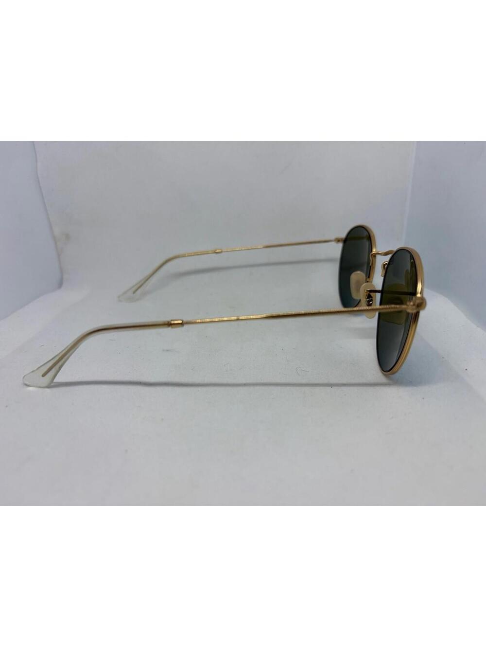 Ray-Ban RB3447 Round Metal Sunglasses Gold Blue Mirror Polarized 112/4L 50mm - Picture 3 of 7